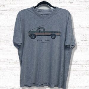 SIMMS Fishing Men’s Graphic T-shirt Size Large